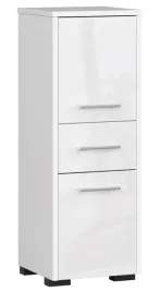 szafka-85-cm-do-lazienki-1-szuflada-biala-polysk