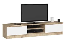 szafka-rtv-160-cm-sonoma-biala-pod-telewizor-salon