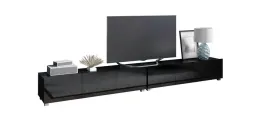 stolik-rtv-czarny-polysk-300cm-wiszacy-lub-stojacy