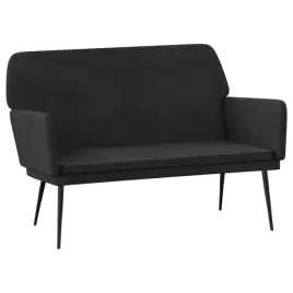 lawka-czarna-108x79x79-cm-tapicerowana-aksamitem
