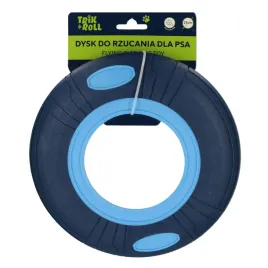 frisbee-dysk-zabawka-dla-psa-niebieska-25cm-trik-roll