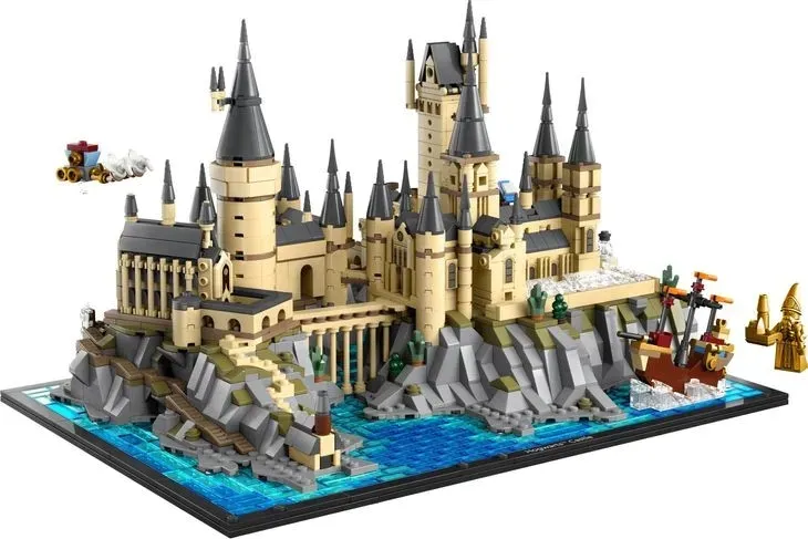 Klocki Zestaw Klocków Zamek Hogwart I Błonia HARRY POTTER Jak Lego