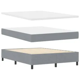 lozko-sprezynowe-king-jasnoszare-203-x-163-x-128-cm-z-materacem