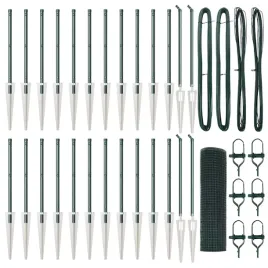 ogrodzenie-z-slupkami-zielony-0-4-x-50-m-stal