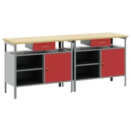 zestaw-stolu-warsztatowego-2-pcs-czerwony-200-x-55-x-85-cm-stal