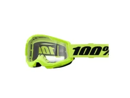 gogle-100percent-strata2-yellow-zolteszyba-przezroczysta