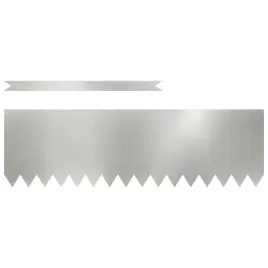obrzeza-trawnikowe-10-pcs-srebrny-100-x-0-5-x-30-cm