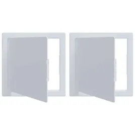 panele-dostepu-2-pcs-bialy-15-x-15-x-2-cm-plastik-abs