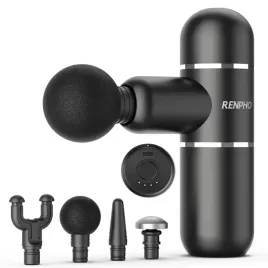 pistolet-do-masazu-renpho-c5-mini-metal-4-koncowki-czarny