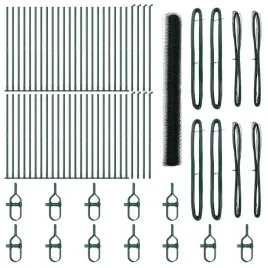 ogrodzenie-z-slupkami-zielony-1-5-x-100-m-stal-pokryta-pcv