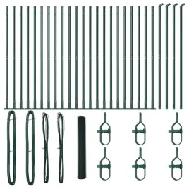 ogrodzenie-z-slupkami-zielony-1-2-x-50-m-stal-pokryta-pcv