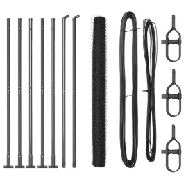 ogrodzenie-z-slupkami-szary-1-5-x-10-m-stal-pokryta-pcv