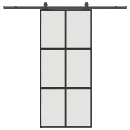 drzwi-przesuwne-z-zestawem-okuc-czarne-90x205cm-szklo-hartowane