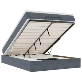 otomana-z-materacem-203x140x235-cm-ciemnoszara-z-bialym-topperem