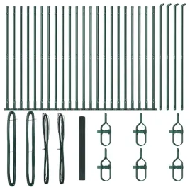 ogrodzenie-z-slupkami-zielony-1-5-x-50-m-stal