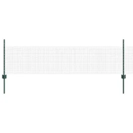ogrodzenie-z-slupkami-zielony-05-x-25-m-stal