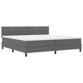 lozko-sprezynowe-ciemno-szare-203-x-200-x-88-cm-z-regulowanym-wezglow