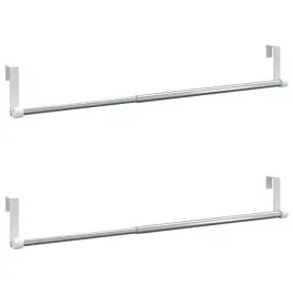 karnisze-2-szt-bialo-srebrne-40-60-cm-aluminium