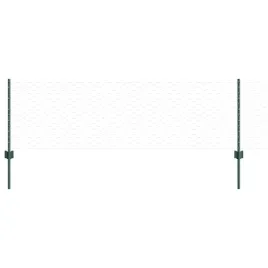 ogrodzenie-z-slupkami-zielony-0-6-x-25-m-stal
