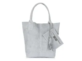 torebka-skorzana-zamszowa-worek-duza-a4-z-saszetka-jasnoszara-l82