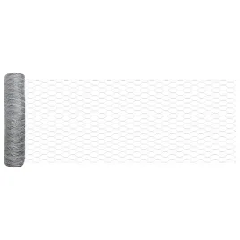 ogrodzenie-z-slupkami-srebrny-0-4-x-50-m-stal