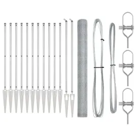 ogrodzenie-z-slupkami-srebrny-1-5-x-25-m-stal-pokryta-pcv
