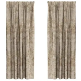 zaslona-z-zaslonami-2-pcs-szampanski-225-x-140-cm-aksamit