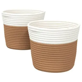 kosze-do-przechowywania-2-szt-brazowo-biale-o24x18-cm