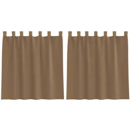 zaslony-woalowe-z-petelkami-2-szt-jasnobrazowe-140x140-cm