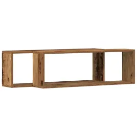 polka-nascienna-z-polka-2-pcs-stare-drewno-80-x-15-x-26-cm