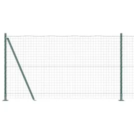 ogrodzenie-z-slupkami-zielony-1-2-x-10-m-stal