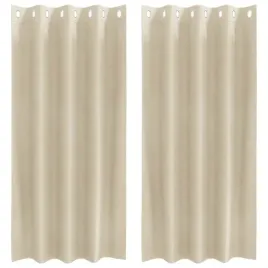 zaslony-z-zaslonami-2-pcs-kremowy-140-x-175-cm-aksamit