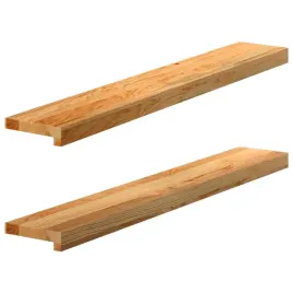 parapety-2-szt-jasnobrazowy-100x15x2-cm-lite-drewno-debowe
