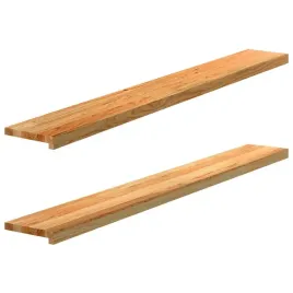 parapety-2-szt-jasnobrazowy-160x20x2-cm-lite-drewno-debowe