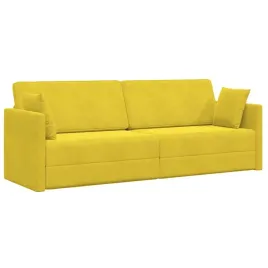 sofa-podlogowa-z-funkcja-spania-zolty-213-x-76-x-77-cm-aksamit