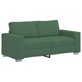sofa-dwuosobowa-ciemnozielona-140-cm-tkanina-sztruksowa