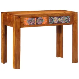 biurko-z-szuflada-brazowy-100-x-50-x-75-cm-lite-drewno-akacjowe