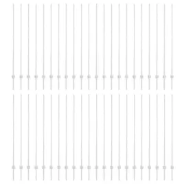 slupki-ogrodzeniowe-88-pcs-srebrny-200-cm-stal