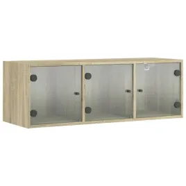 szafka-scienna-z-drzwiczkami-szklanymi-dab-sonoma-102x37x35-cm
