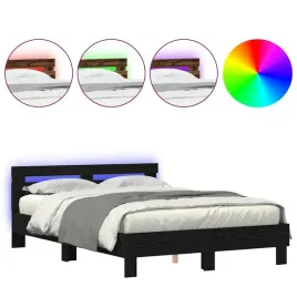 rama-lozka-z-led-203-x-155-x-70-cm-czarny-dab