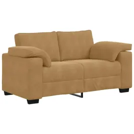 sofa-dwuosobowa-brazowa-120-cm-aksamitna