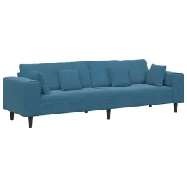 sofa-welurowa-z-poduszka-niebieski-208-cm-aksamit
