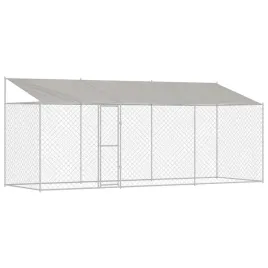 klatka-dla-psa-srebrny-600-x-200-x-256-cm-stal-galwanizowana