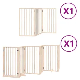 skladana-bramka-dla-psa-z-drzwiami-9-paneli-450-cm