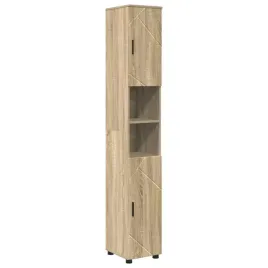 wysoka-szafka-lazienkowa-z-drzwiami-dab-sonoma-30-x-35-x-192-cm