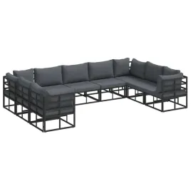 zestaw-sof-na-ogrod-z-poduszka-czarny-aluminium