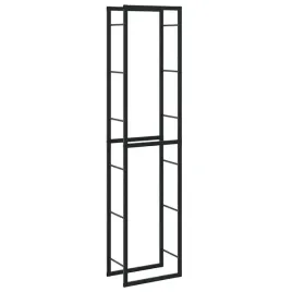 stojak-na-drewno-opalowe-czarny-50x30x209-cm-stalowy