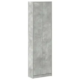 garderoba-z-polka-z-drzwiami-betonowy-szary-55-x-25-x-189-cm