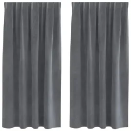 zaslony-z-zaslonami-2-pcs-jasnoszary-140-x-175-cm-aksamit