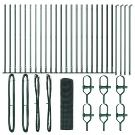 ogrodzenie-z-slupkami-zielony-0-6-x-50-m-stal